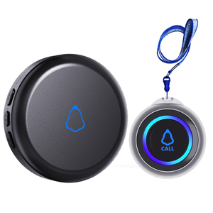 Kerui המוכר הטוב ביותר טיפול אלחוטי pager כפתור פאניקה טבעת דלת פעמון דלת אלחוטי - Product Image 3