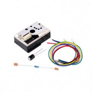 P2Y1010 P2Y1014 PM2.5 Staub rauchs ensor Mit Kabel kondensator widerstand für Arduin GP2Y1010AU0F GP2Y1014AU - Product Image 1