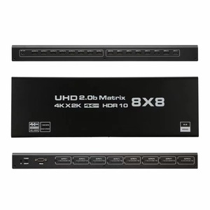 H DMI2.0 HDデジタルマトリックス4K60 8 8アウト8X8 HDCP2.2クラッカー - Product Image 1