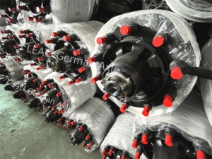 ALEEAO高品质德国风格车轴BPW12T BPW14T拖车配件厂家直销 - Product Image 4