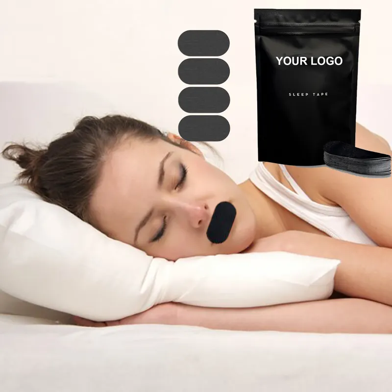 El yeso bucal de nuevo diseño Kangcare ayuda contra los ronquidos, cinta para dormir, antironquidos, tiras bucales para menos respiración bucal