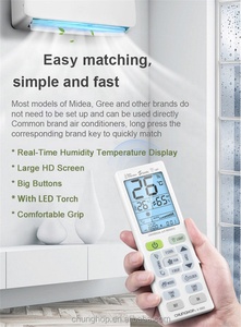 K-3302E telecomando universale per uso domestico con Display Lcd 1000-in-1 per il controllo del pulsante di calore della temperatura fisso - Product Image 6