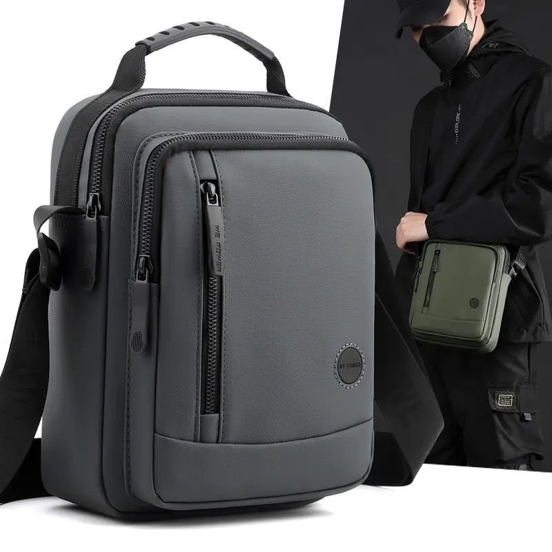 Multifunctional Backpack Men's European And American Trend Oxford Cloth Business Backpack Waterproof Outdoor Travel Bag