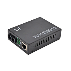 光学媒体转换器 10/100 Mbps RJ45 Single Mode Duplex Fiber SC port Converter 25千米 - Product Image 3