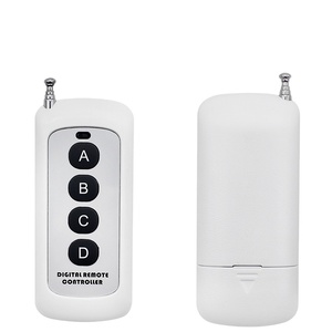Interruttore telecomando a lunga distanza EV1527 senza fili con 4 pulsanti 315/433MHz per porta elettrica e Garage tastiera in silicone - Product Image 1