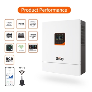 GSO Factory personaliza 3 modos de salida de inversor fotovoltaico híbrido de 3.5KW5.5KW10KW con hasta 9 dispositivos paralelos para uso doméstico - Product Image 4