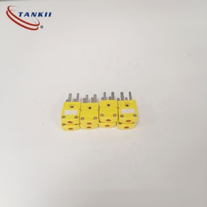ตัวเชื่อมต่อชนิด tankii K ขนาดเล็กสีเหลืองหรือสีเขียวชนิดซ็อกเก็ต/แผงเมาท์รหัส K