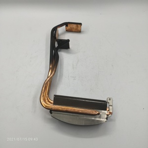 Disipador de calor LED personalizado Hongyi, 3 tubos de calor, Enfriador de Chip electrónico de aluminio de cobre óptimo para servidor, PC, ordenador, negro optimizado - Product Image 2