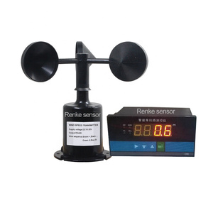 Sensor de velocidad de viento para estación meteorológica, anemómetro de 3 tazas, salida analógica de pulso, RS485 - Product Image 6