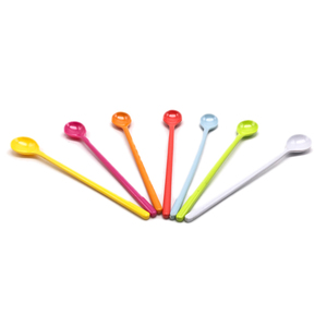 Bán Buôn Cấp Thực Phẩm Nhựa Đa Chức Năng Tráng Miệng Sữa Chua Tay Cầm Dài Cà Phê Đo Scoop Trà Muỗng Công Cụ Teaspoons - Product Image 2