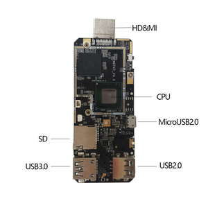 MEEGOPAD-placa base mini pc, Intel Atom Cherry Trail x5-Z8350, 2/4 + 32G emmc, cuatro núcleos, Windows S10 - Product Image 4