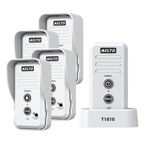 Sistema de intercomunicación inalámbrico Smart Home con visión nocturna y características de seguridad-Ideal para su hogar - Product Image 1