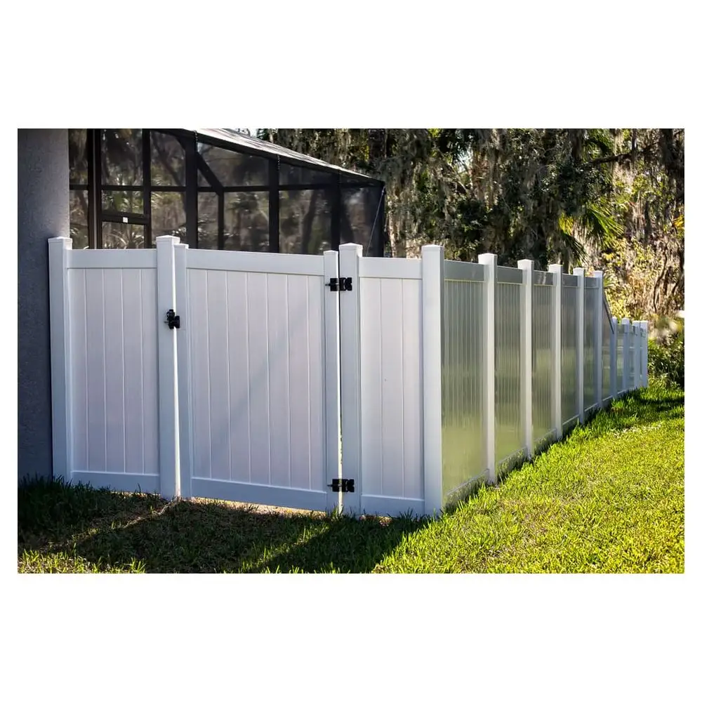 Alta qualità PRIMA legno composito Wpc recinzione casa giardino recinzione pannelli meglio di vinile Pvc recinzione
