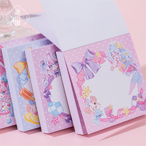Best Selling Teenagers Cute Shape Stationery Attractive Design Weekly Planner Sticky Note <strong>Cube</strong> <strong>Notepad</strong> Colorful Paper <strong>Memo</strong> <strong>Pad</strong> - Product Image 1