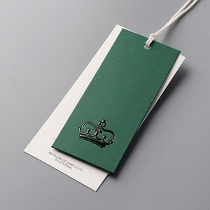 Custom Designs <strong>Hang</strong> <strong>Tag</strong> Labels <strong>Hang</strong> <strong>Tag</strong> <strong>String</strong> for Clothing Custom <strong>Hang</strong> <strong>Tags</strong> <strong>With</strong> Logo - Product Image 2