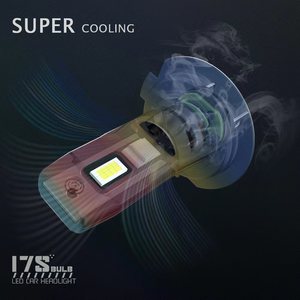 I7S H7 LED ไฟหน้าหลอดไฟลําแสงเดี่ยวหลอดไฟ 6000 Lumens สีขาว 6000 K CSP 3570 ชิปโดยใช้สําหรับระบบไฟอัตโนมัติหมอก - Product Image 6