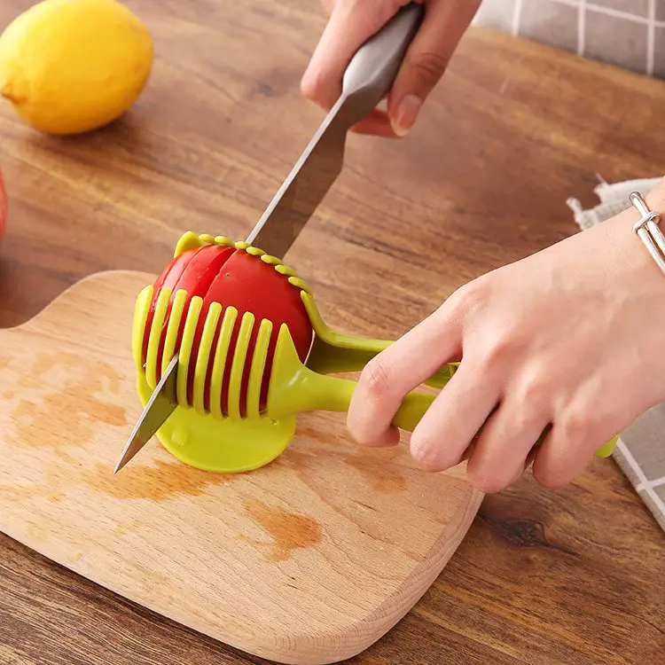 Ручной кухонный нож для резки томатов, зажим для хлеба, креативный кухонный гаджет, фрукты и овощи, картофельное яблоко