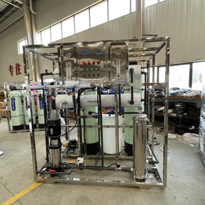 Filtro de membrana de alto rendimiento de 220V para purificación y almacenamiento de agua de ósmosis inversa con PLC de 1 año y garantía de bomba - Product Image 1