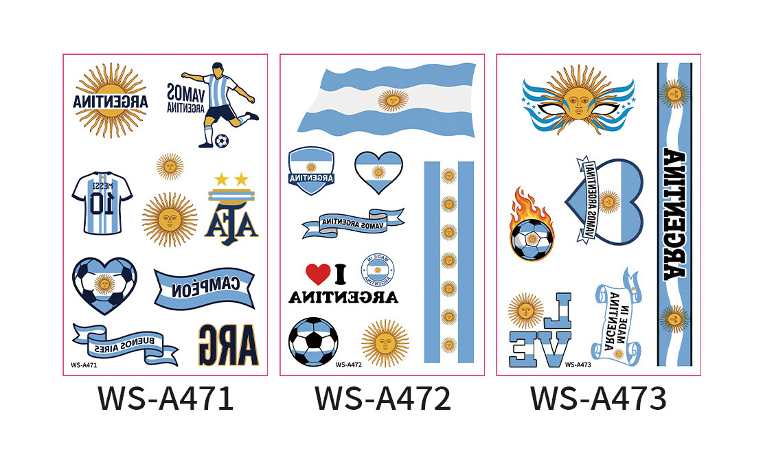 Argentina - 3 piezas/juego
