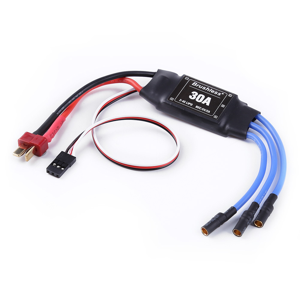 Black30A - Câble long avec connecteur banane soudé + fiche T