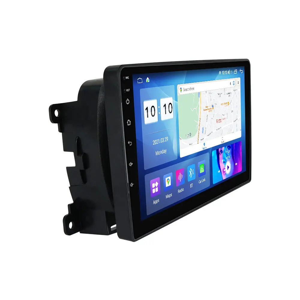 MEKEDE MS New Android 12 Car DVD Touch Screen ip QLED 2K schermo Wireless Auto-player per 1 Din Fiat 500L