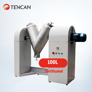 Tencan เครื่องผสมแป้ง tincan เครื่องผสม V รูปร่าง V รูปร่าง100ลิตร100L เครื่องผสม V - Product Image 1