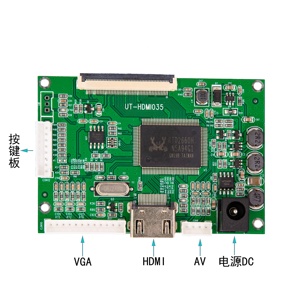 Scheda Controller LCD con risoluzione Max 800*600 LVDS to AV USB LCD HD-MI rgb _ 54pin schede LCD e accessori - Product Image 3