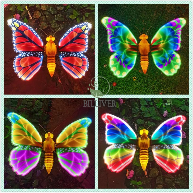 ผีเสื้อคงที่ # เส้นผ่าศูนย์กลาง64ซม. สูง90ซม