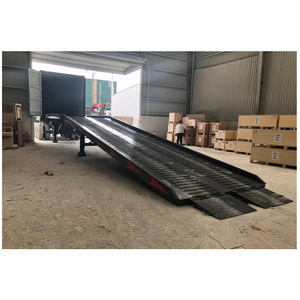 Piattaforma logistica del ponte di scarico di carico del contenitore da 10 tonnellate con componenti del nucleo del motore del telaio della rampa del carrello elevatore da 15 tonnellate - Product Image 5