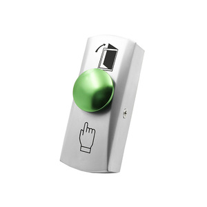 NO/COM <strong>Push</strong> <strong>Button</strong> Switches Mushroom Metal Access Control Door Release <strong>Button</strong> for Passive <strong>Keyless</strong> Entry <strong>System</strong> - Product Image 1