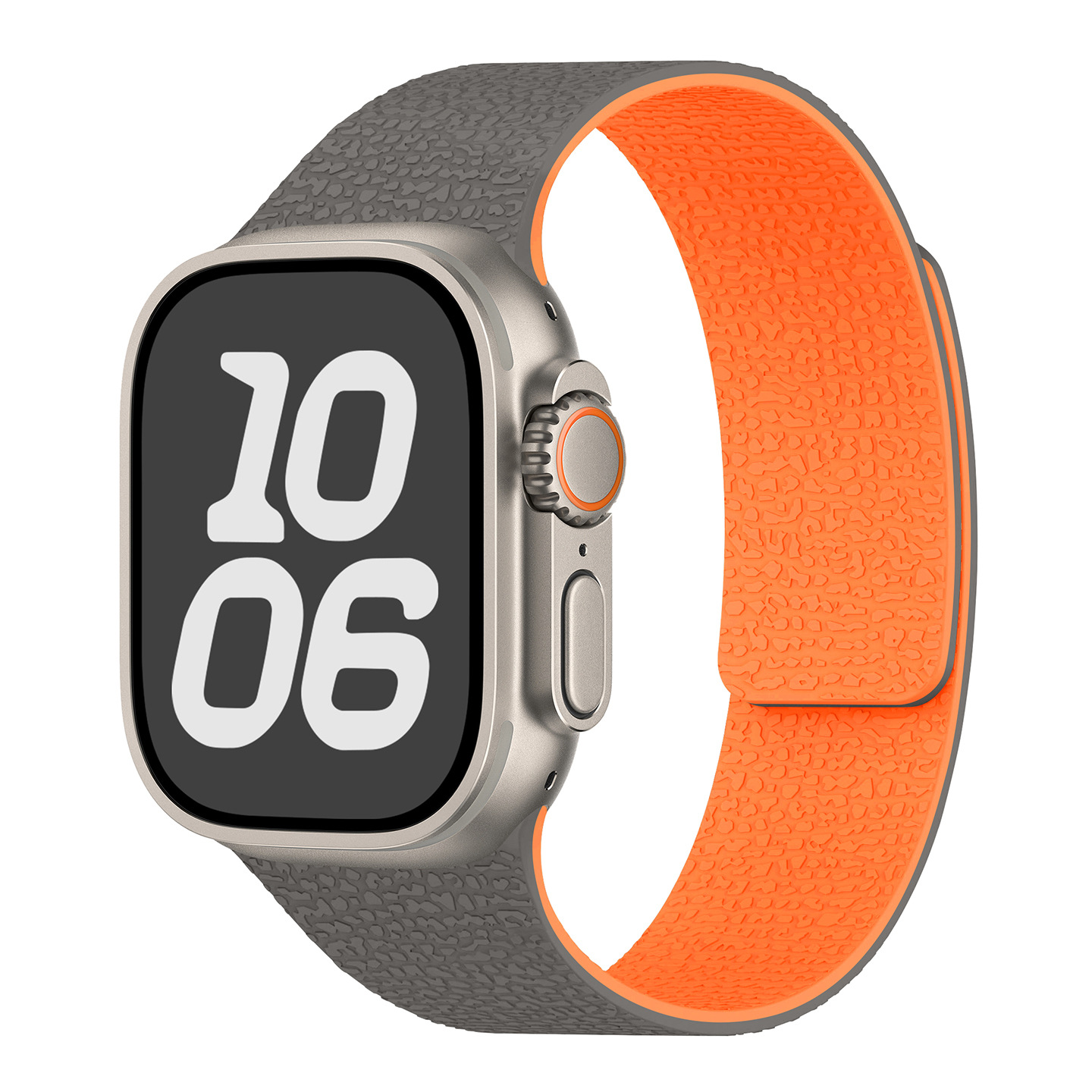 Gris avec orange