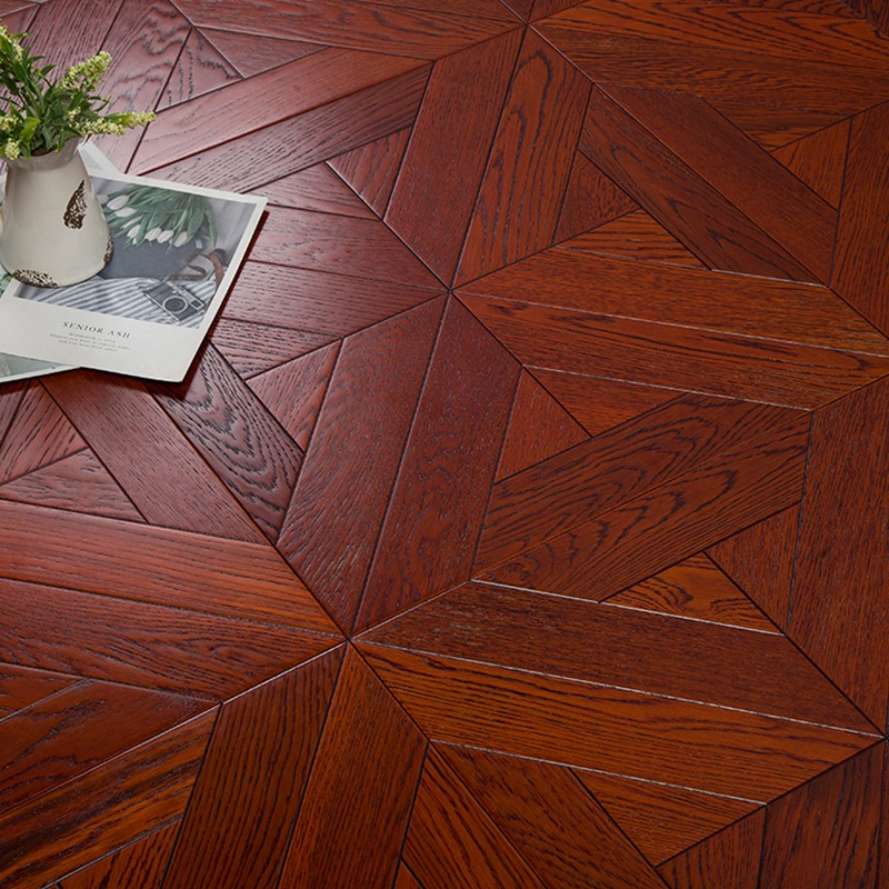 Oak red floor 7703 450 * 450 * 15; 1㎡