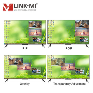 16 canales Multi-visor 16x1 HDMI VGA CVBS 1080p HD Video Synthesizer 16 en 1 Out Video Switch Multiplexor 16 Ch Multiviewer