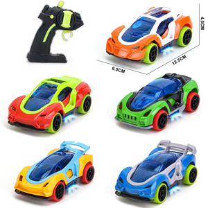 รถของเล่นประกอบโมเดล RC ของเด็กมีไฟ LED ควบคุมด้วยรีโมทรถยนต์ไฟฟ้า4ช่องสไตล์มินิ - Product Image 1