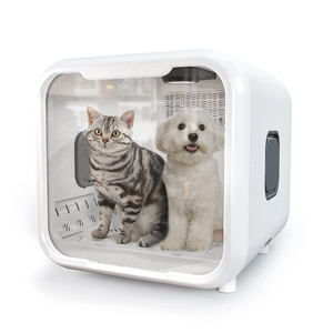 Otomatik hayvan kurutma makinesi kutusu kediler için Ultra sessiz köpek saç kurutma makinesi 71L akıllı sıcaklık kontrolü 360 derece kurutma kutusu kedi köpek - Product Image 1
