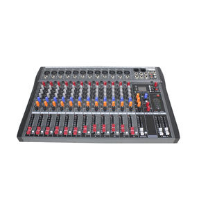 プロフェッショナルミキサー6/8/12/16チャンネルアナログオーディオミキサー、Bluetooth & MP3付き - Product Image 6