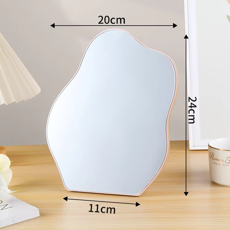Desktop Cloud Mirror - Light Blue