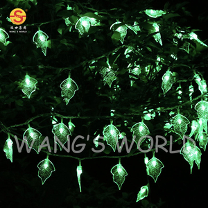 <strong>Multi</strong> <strong>Colored</strong> LED Palm Leaf <strong>String</strong> <strong>Light</strong> Monstera Leaves Festoon <strong>Lights</strong> Outdoor <strong>String</strong> - Product Image 3