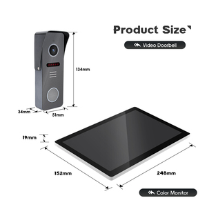 1080P Linux <strong>System</strong> Easy <strong>Install</strong> Homemade Video <strong>Intercom</strong> Door Bell Door Phone <strong>System</strong> for Villa Two-way Call <strong>Intercom</strong> - Product Image 4
