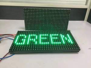 Digital Scroll Screen Außen modul Anzeige bildschirm DIP P10 Single White Colors LED-Anzeige modul Bearbeitbarer Text bildschirm - Product Image 5