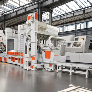 Hot Sale Tracked Type Strahl maschine Automatisches Laden/Entladen von Stahl polieren Ausgestattete SPS-Getriebe kern komponenten - Product Image 2