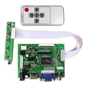 Placa de desarrollo con Monitor Lcd 6,5, 7, 8, 9 pulgadas, Tft, Lcd, placa controladora, Hd, mi, Vga, Av1, Av2, interfaz Lvds
