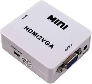 HD <strong>to</strong> <strong>VGA</strong> Converter with 3.5mm Audio Port USB <strong>Input</strong> Interface for Video Signal <strong>Output</strong>