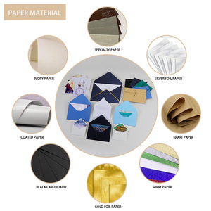 Небольшой конверт из переработанной крафт-бумаги - Product Image 2
