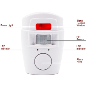 Home Security PIR MP Alert Infrared <strong>Sensor</strong> Anti-theft Motion Detector Alarm <strong>Monitor</strong> Wireless Alarm <strong>System</strong>+2 Remote Controller - Product Image 6