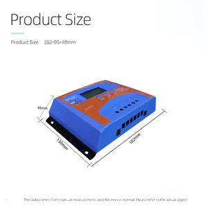 Nuovo 10-100A 12V/24V Display LCD automatico PWM Controller per la generazione di energia esterna luce solare