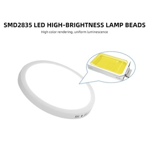 מכירה לוהטת מקורה משטח רכוב Slim <span class=keywords><strong>Led</strong></span> פנל אורות 3w 6w 9w 12w <span class=keywords><strong>15w</strong></span> 18w 24w <span class=keywords><strong>CE</strong></span> <span class=keywords><strong>ROHS</strong></span>