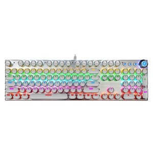 Hot Sales 104 <strong>Keys</strong> Wired Real Mechanical RGB <strong>Keyboard</strong> <strong>Light</strong> up Backlit LED PC <strong>Computer</strong> Game Gaming <strong>Keyboard</strong> - Product Image 4