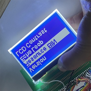 128 x 64 TN COG monochrom FSTN reflektierender LCD-Modul mit Positiver Hintergrundbeleuchtung 30 Stifte mit Platte - Product Image 6