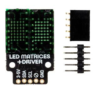 PIM527 LED DOT MATRIX BREAKOUT GREEN - Product Image 1